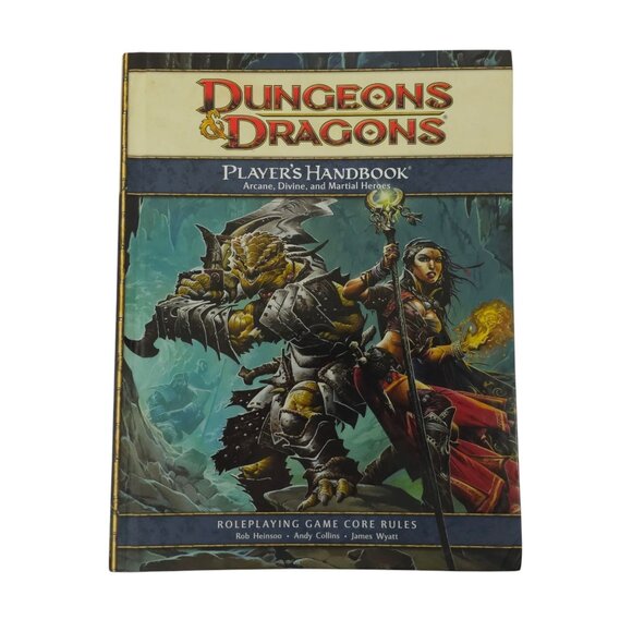 Dungeons And Dragons Players 4th Edition Handbook Dungeon Masters 2011 Book Lot - Picture 3 of 16